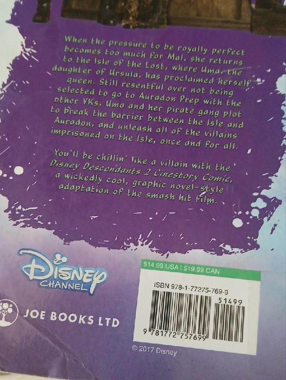 Disney Descendants Book Set 1, 2 & 3 + Secrets Of Auradon Prep + Pictures! - Picture 8 of 11